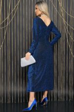 Платье Вау-эффект (мерцающий синий) П11980 LT Collection (Акция)