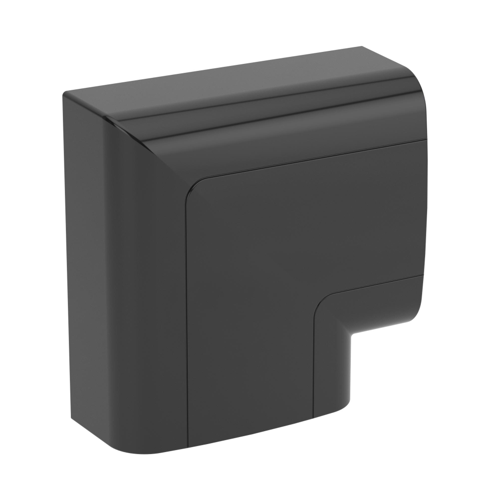 Угол плоский 90х50 мм, черный