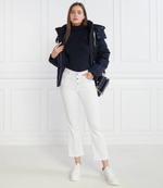 Гольф 5X2 RIB ROLL-NK LS Tommy Hilfiger - темно-синий(WW0WW39826)