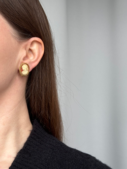 Клипсы с камеями