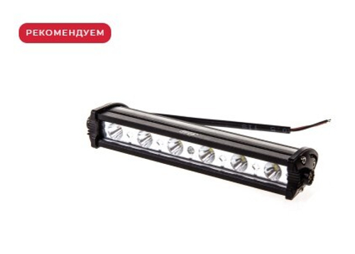 Фара светодиодная OFF ROAD 183*30*50мм прямоугольная 12V/24V 18W 6000K Skyway 6 диодов Дальний свет