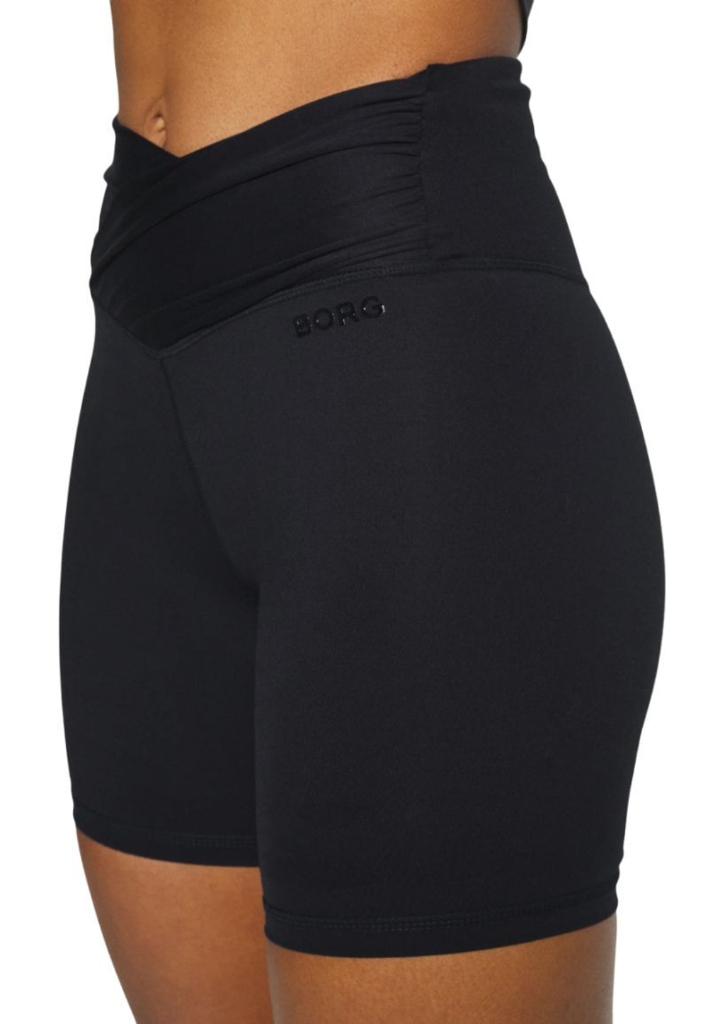 Женские Шорты теннисные Björn Borg Studio Cross Shorts - black beauty