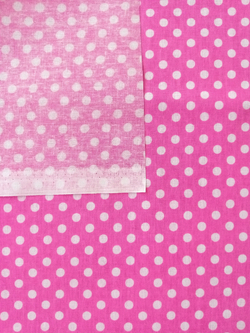 Ткань бязь плательная, рис. " Горох 6 мм", ширина 150 см, арт. 085