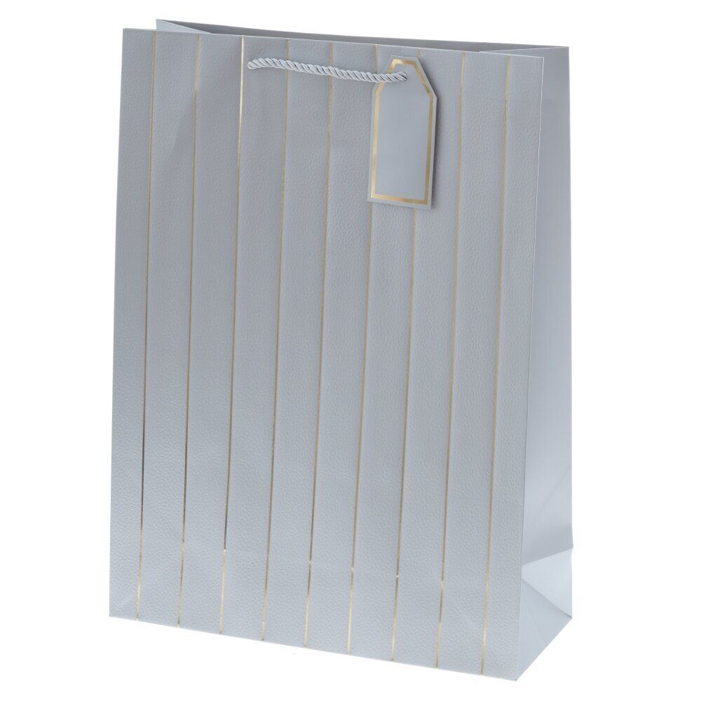 GAEM Пакет подарочный L (бумага 210г/м2, блок 12шт), L31 W12 H42 см, 9в.