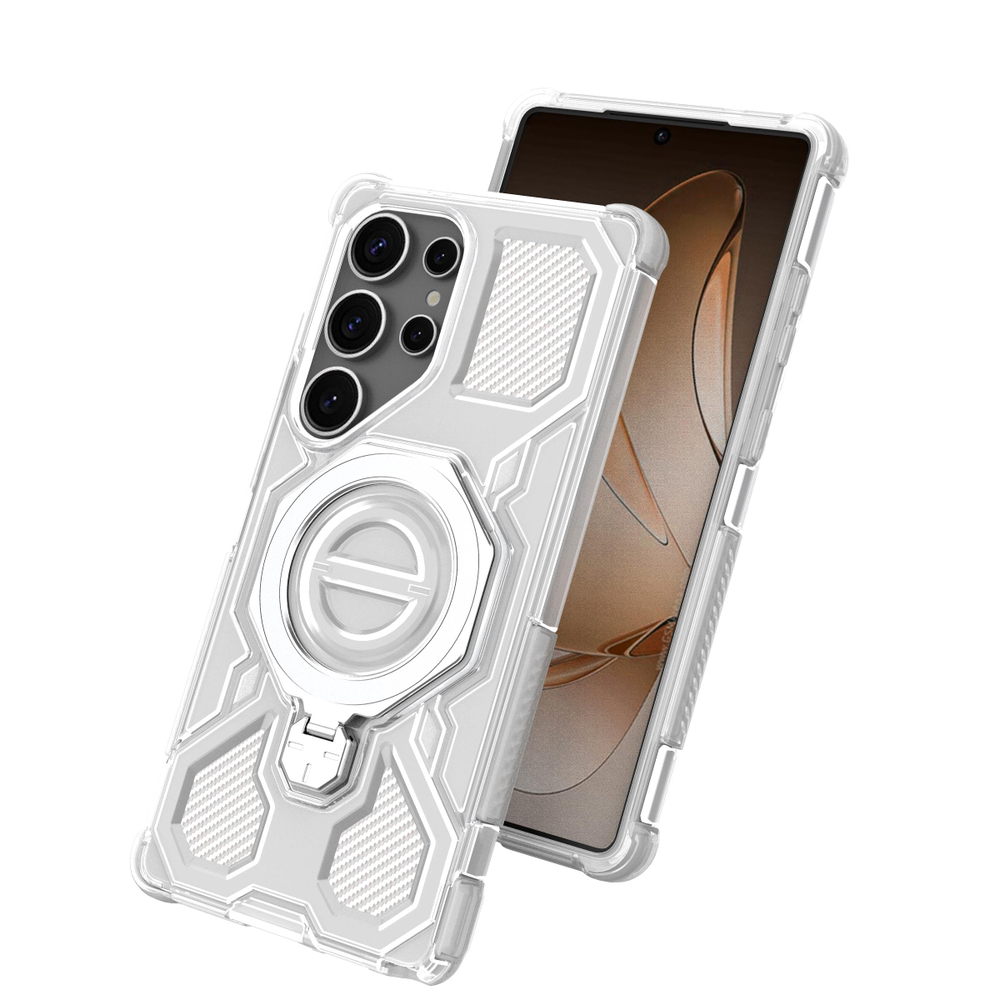 Прозрачный силиконовый чехол Expressive Clear Case для Samsung Galaxy S25 Ultra