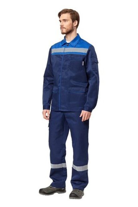 Костюм "Профи-2" т.синий/василек