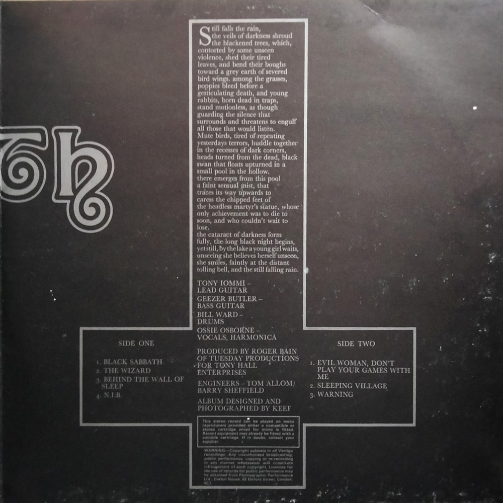 Black Sabbath / Black Sabbath (LP)