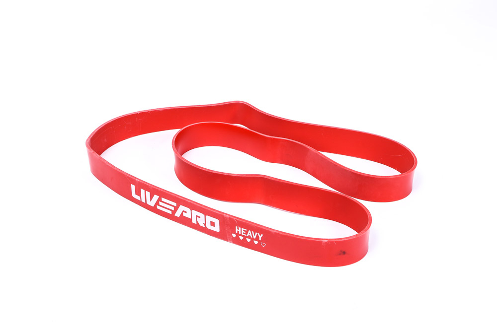 Амортизатор ленточный LivePro SuperBand красный