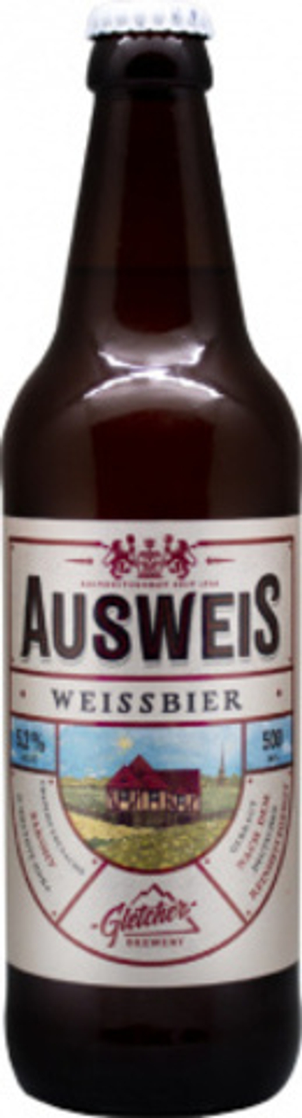 Пиво Глетчер Аусвайс / Gletcher Ausweis 0.5 - стекло