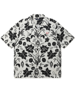 Мужская Рубашка Botanical Print Revere Collar