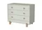 Комод Ellipse Ice-cream 3 ящика Молочный