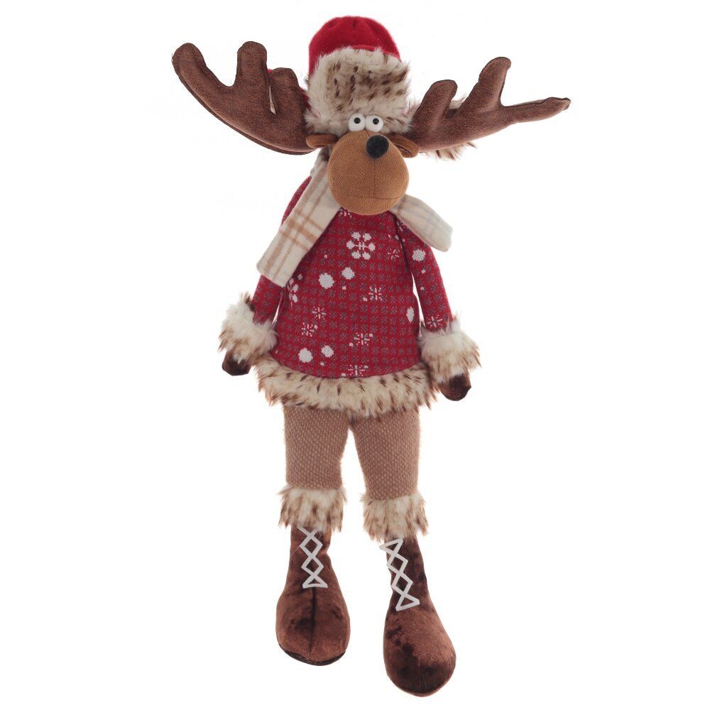 GAEM Игрушка набивная "Олень", L37 W20 H58/32 см, 2в.