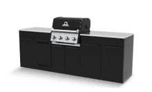Встраиваемый газовый гриль Broil King Baron 420 BI, 4 горелки, чёрный