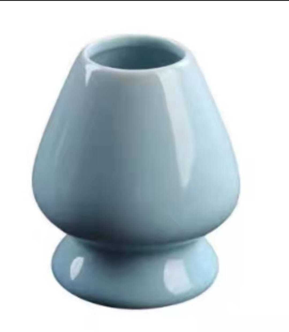 297011 Подставка для венчика для Матча, керамика, голубая