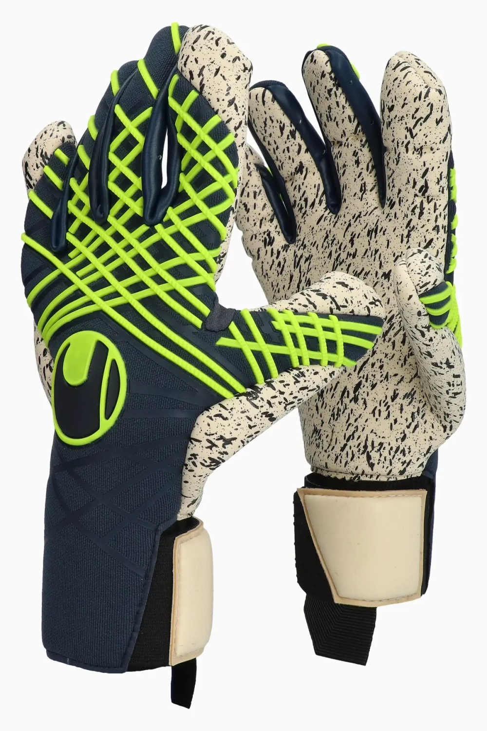 Вратарские перчатки Uhlsport Prediction Supergrip+ HN - темно-синий