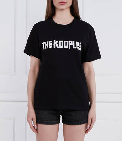 Футболка The Kooples - черный(FTSC26043K)