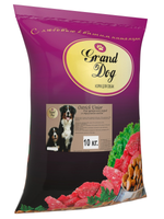 Grand dog корм сухой для щенков всех пород мясо страуса