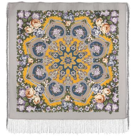 Павловопосадский платок Домашний очаг 1829-1