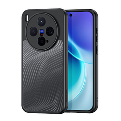 Чехол с мягкими черными рамками для Vivo X300, серия Aimo Series Case от Dux Ducis