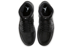 Кроссовки Jordan Air Jordan 1 Mid "Black Snakeskin" (Женская размерная сетка)