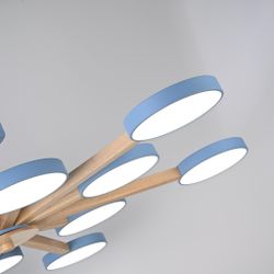 Потолочная Люстра Turna L12 Blue By Imperiumloft