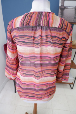 Блузка Amisu с принтом 48 размер