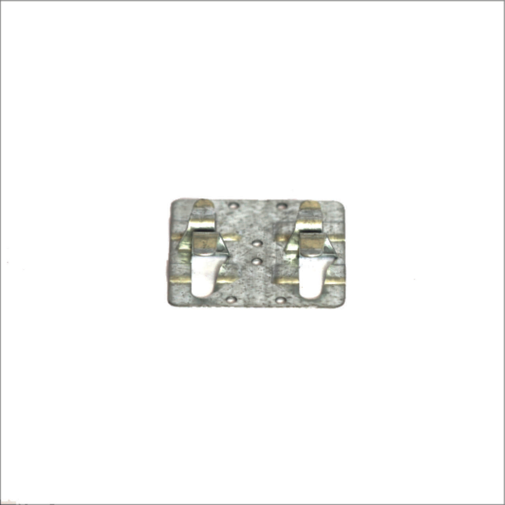 Кляймер завершающий 37*10 (ОЦ-01-БЦ-1,2) (100 шт. в упак.)