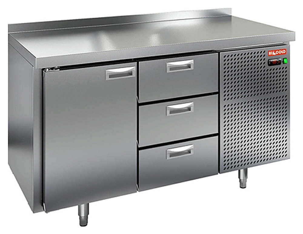 Стол холодильный HICOLD GN 13 BR3 TN