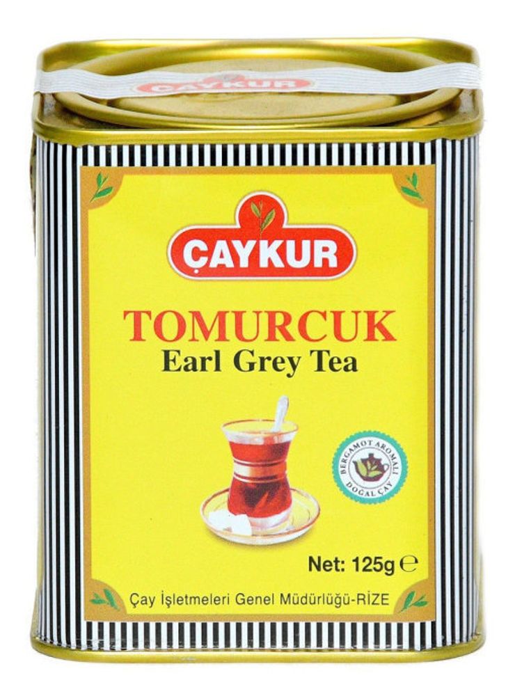 Чай черный Caykur Tomurcuk Earl Grey с бергамотом 125 г