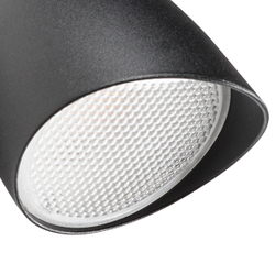 374137 Светильник DIVA LED 5W 200LM 60G ЧЕРНЫЙ 3000K IP54