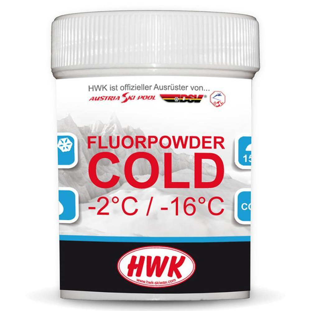 Порошок HWK VP477 Cold Silver, (-2-16 C), 30 г new snow арт. 477