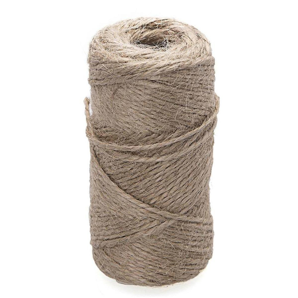 ШПАГАТ СТРОЙБАТ ДЖУТОВЫЙ КРУЧЕНЫЙ 1800 ТЕКС 60М 18689