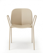 Кресло пластиковое Scab Design Mentha Go Green, тортора