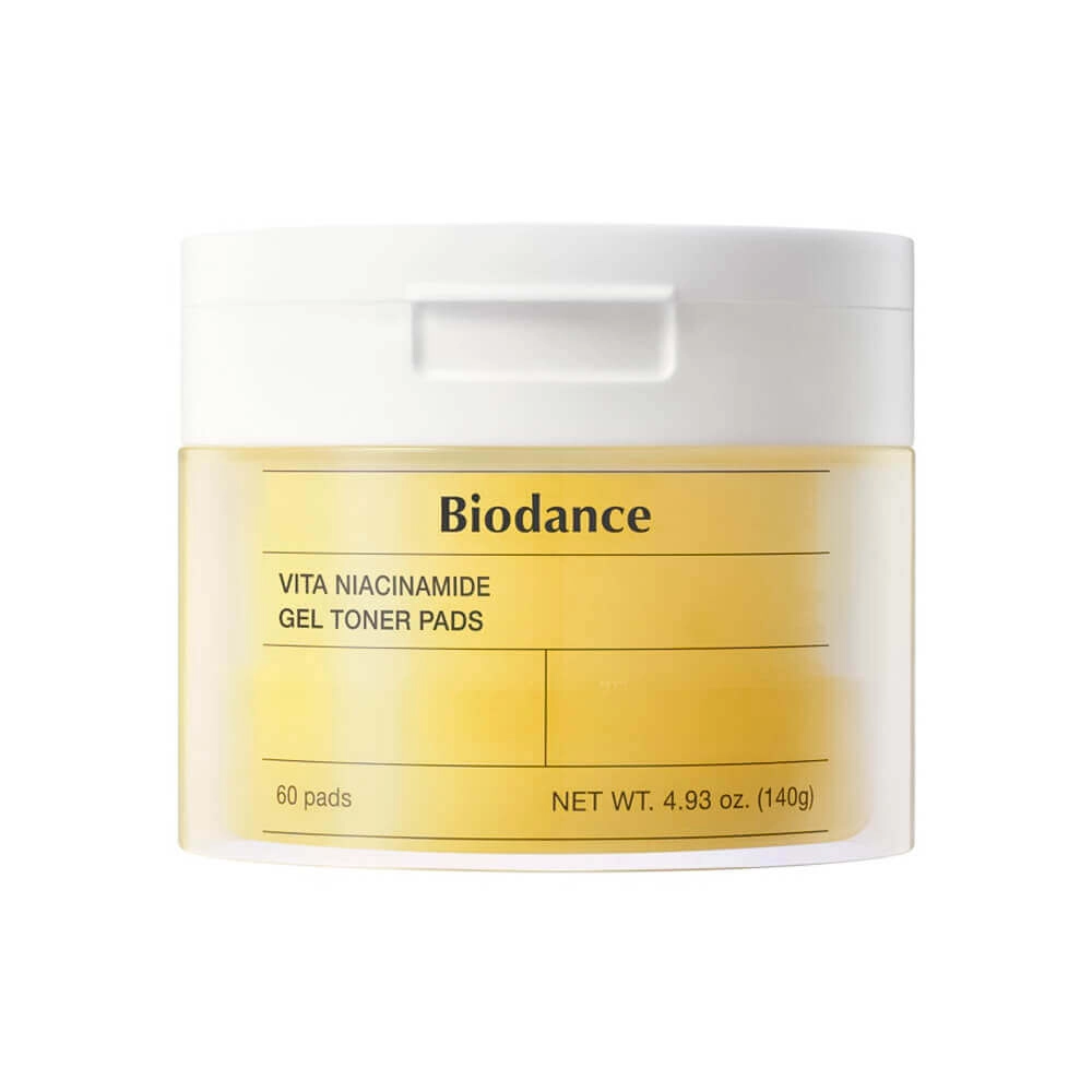 Тонер пэды Biodance Vita Niacinamide Gel Toner Pad 60 шт