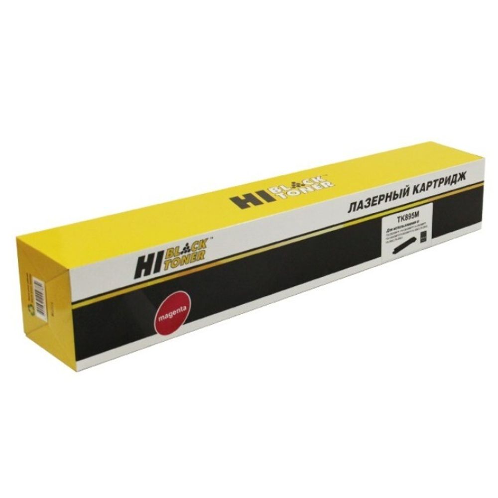 Тонер-картридж Hi-Black (HB-TK-895M) для Kyocera FS-C8025MFP/8020MFP, Magenta, 6K