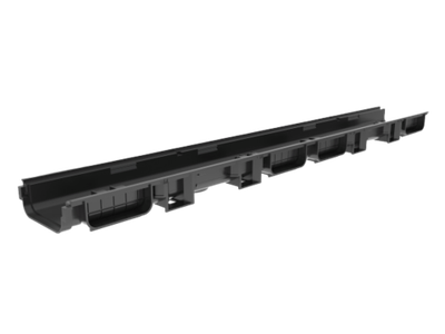 Лоток водоотводный VS LINE (DN100) 14.07, SB 6,5/21 — пластиковый