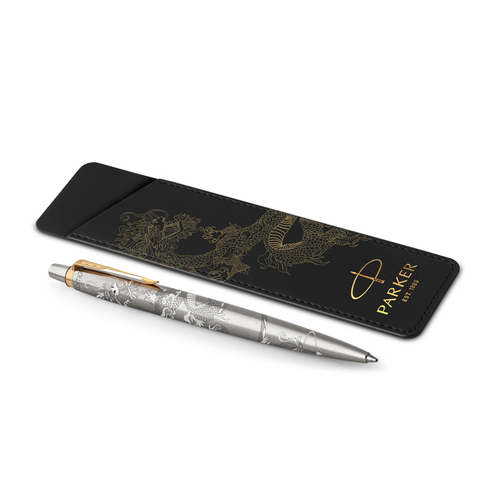 Шариковая ручка с чехлом Parker Jotter Dragon Special Edition