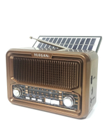 Радиоприемник с MP3 плеером +Solar panel +BT Yuegan YG7060BTS
