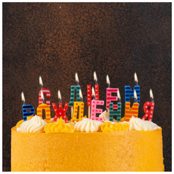 Свечи на пиках С Днем Рождения