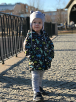 Мультисезонная шапка с узелками (коралл)