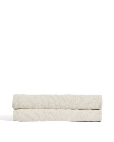 Плед Zenti из 100% хлопка двухсторонний жаккардовый