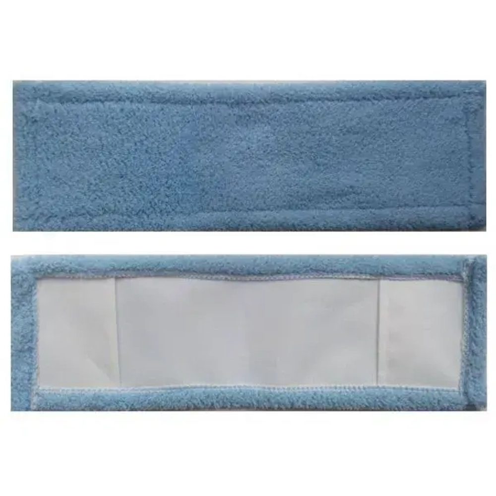 Насадка из микрофибры к плоским швабрам для швабр P043A (B) , синяя