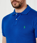 Поло Basic Mesh POLO RALPH LAUREN - голубой(710536856)