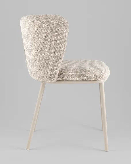 Стул Fluit, светло-серый, серые ножки