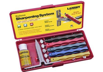 LANSKY набор для заточки 5 камней LKCLX