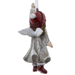 GAEM Украшение новогоднее "Девочка-ангел", L4,5 W3,5 H8 см, 2в.