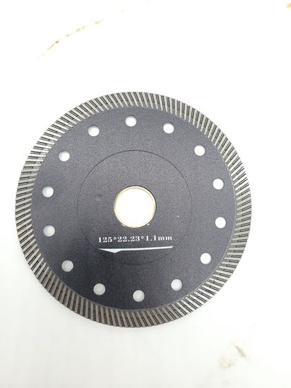 Диск алмазный для керамогранита и твердой керамики 125 мм, мокр/сух