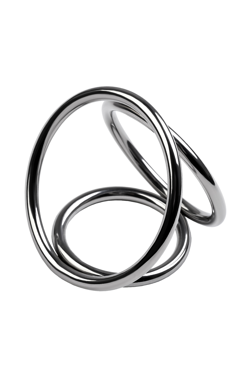 Бондаж для пениса Toyfa Metal серебристый