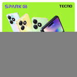 Смартфон TECNO Spark GO 2024 (BG6) 4/128GB Gravity Black