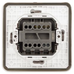 Выключатель ЭРА Эксперт 11-1521-01 IP55, 10АХ-250В, СУ, белый | Эра Эксперт